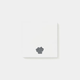 French Bulldog Couple Post-it Klebezettel