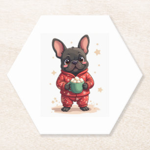 French Bulldog Cozy Cocoa Untersetzer
