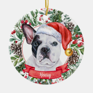 French Bulldog Custom Dog Weihnachtsschmuck