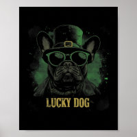 French Bulldog Dog - St. Patrick's Day Saint Paddy