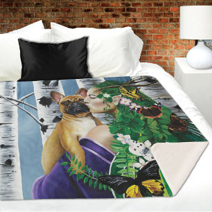 French Bulldog Dryad Fantasy Sherpadecke