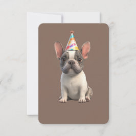 French Bulldog Einladung