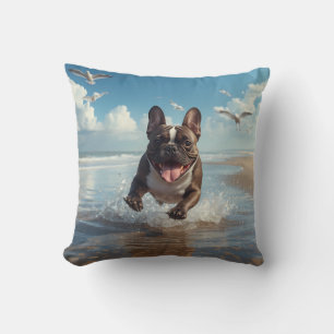 French Bulldog Elegant Throw Kissen