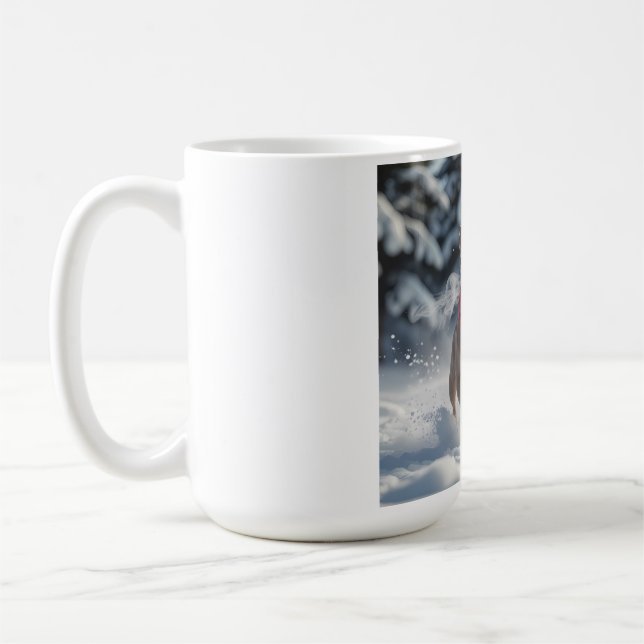 French Bulldog Elegante Coffee Tasse (Links)