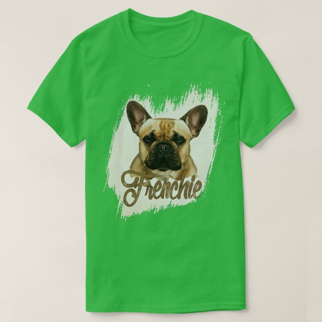 French Bulldog Frenchie Dog T-Shirt (Design vorne)