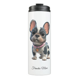 French Bulldog Frenchie Mom  Thermosbecher