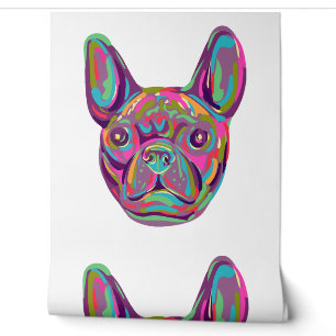 French Bulldog Frenchie Pop Art Tapete