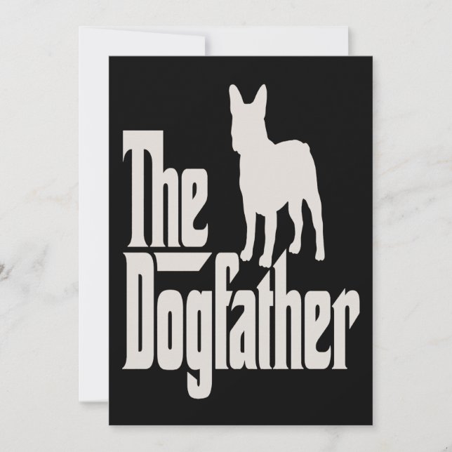 French Bulldog Frenchie The Dog Father Gift (Vorderseite)