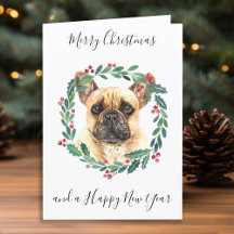 French Bulldog Frohe Christmas Trendy Dog