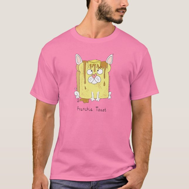 French Bulldog Funny Frenchie T-Shirt (Vorderseite)