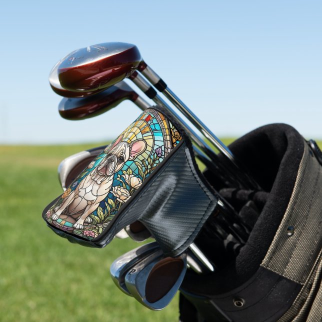 French Bulldog Golf Head Cover Headcover (In Situ)