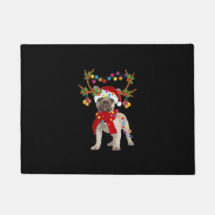 French Bulldog Gorgeous Rentier Weihnachtsbaum Fußmatte