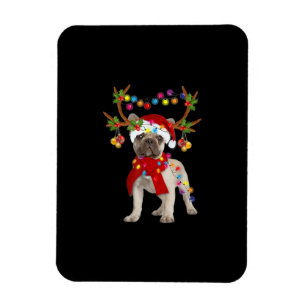 French Bulldog Gorgeous Rentier Weihnachtsbaum Magnet