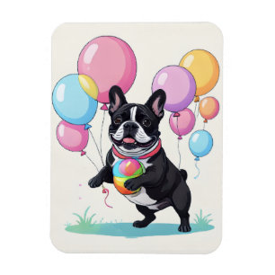 French Bulldog Happy Day Französische Bulldogge  Magnet
