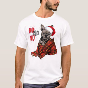 French Bulldog Ho Ho Ho T - Shirt