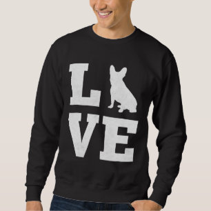 French Bulldog I Liebe French Bulldog Sweatshirt