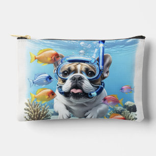 French Bulldog im Urlaub Tauschen lustig Zubehörtasche
