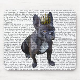 French Bulldog King Mousepad