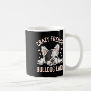 French Bulldog Lady Design für Ihre französische E Kaffeetasse