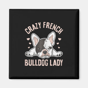 French Bulldog Lady Design für Ihre französische E Magnet