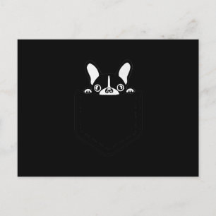 French Bulldog Lover Funny Dog Lover Frenchie Feiertagspostkarte