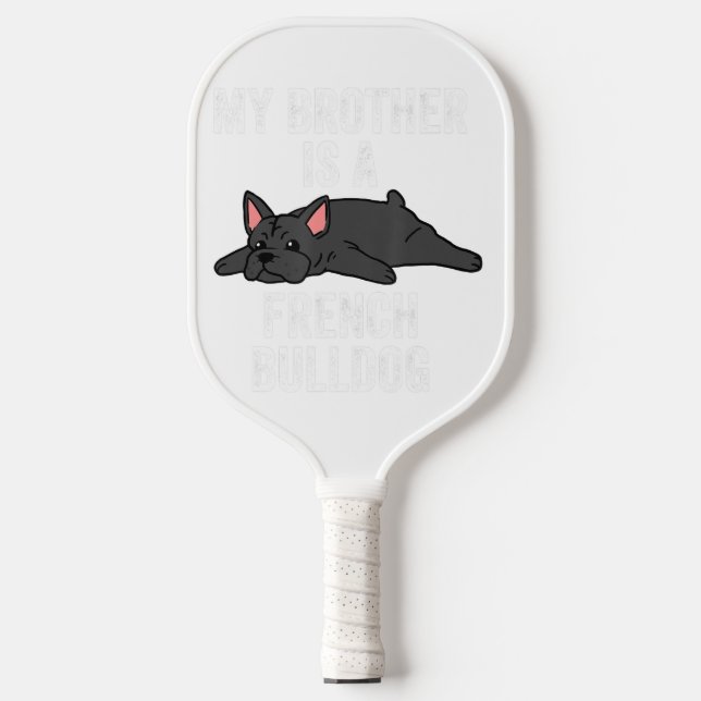 French Bulldog Lover Padde Pickleball | Niedlich I Pickleball Schläger (Vorderseite)