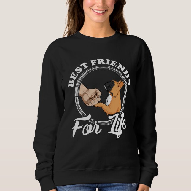 French Bulldog Lovers Design Best Friends Funny Fr Sweatshirt (Vorderseite)