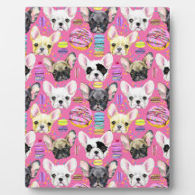 French Bulldog Macaron Pattern