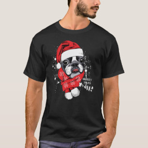 French Bulldog Merry Xmas Y'all T - Shirt