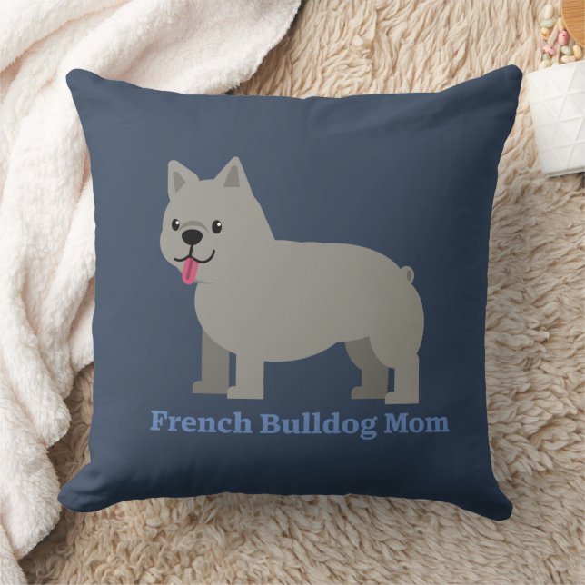 French Bulldog Mom Kissen (Decke)