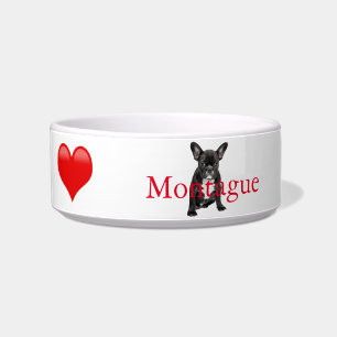 French Bulldog Monogram I Liebe my Dog Niedlich Tr Napf