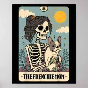 French Bulldog Niedlich Frenchie Dog Mama Tarot Ca Poster