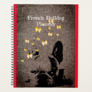 French Bulldog Planner Planer