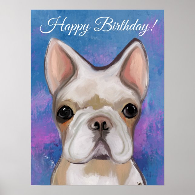 FRENCH BULLDOG POSTER (Vorne)