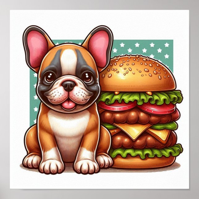French Bulldog Poster (Vorne)