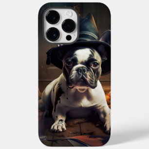 French Bulldog Pumpkins Halloween Beängstigend Case-Mate iPhone 14 Pro Max Hülle