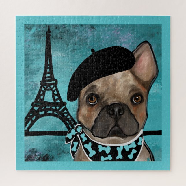 FRENCH BULLDOG PUZZLE (Vertikal)