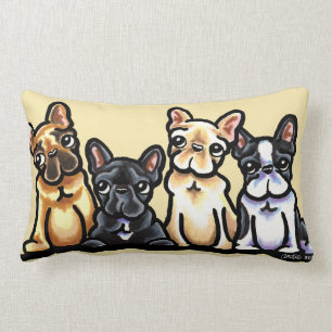 French Bulldog Quartett Lendenkissen