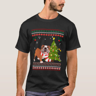 French Bulldog Rentier Christmas 2020 Tree Xmas G T-Shirt