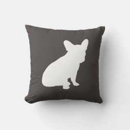 French Bulldog Silhouette Party Kissen