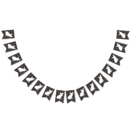 French Bulldog Silhouette Party Wimpelkette