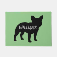 French Bulldog Silhouette Personalisiert Französis