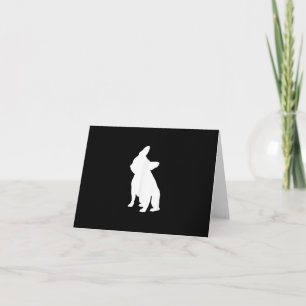 french bulldog simple   frenchie cute gift karte