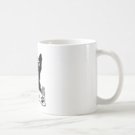 French Bulldog Stencil Personalisiert Tasse