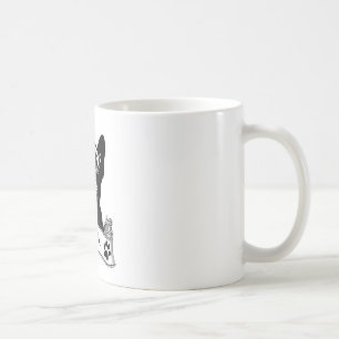 French Bulldog Stencil Personalisiert Tasse