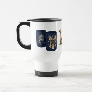 French Bulldog Travel Mug - Reisebecher