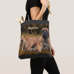 French Bulldog und Mastiff Freunde