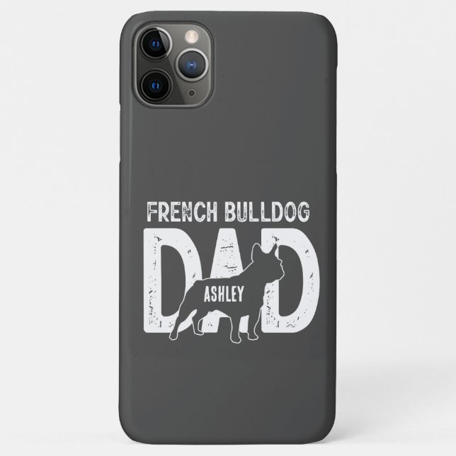 French Bulldog Vater Dog Vater GIft Case-Mate iPhone Hülle (Rückseite)