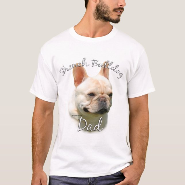 French Bulldog Vater T - Shirt (Vorderseite)