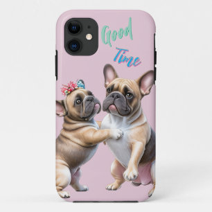French Bulldog  verliebt Valentinstag  Case-Mate iPhone Hülle
